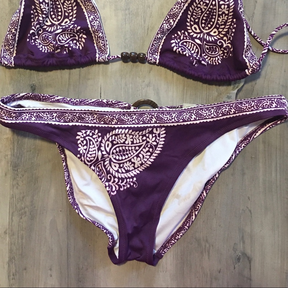 Bottom ONLY - Victoria’s Secret purple paisley